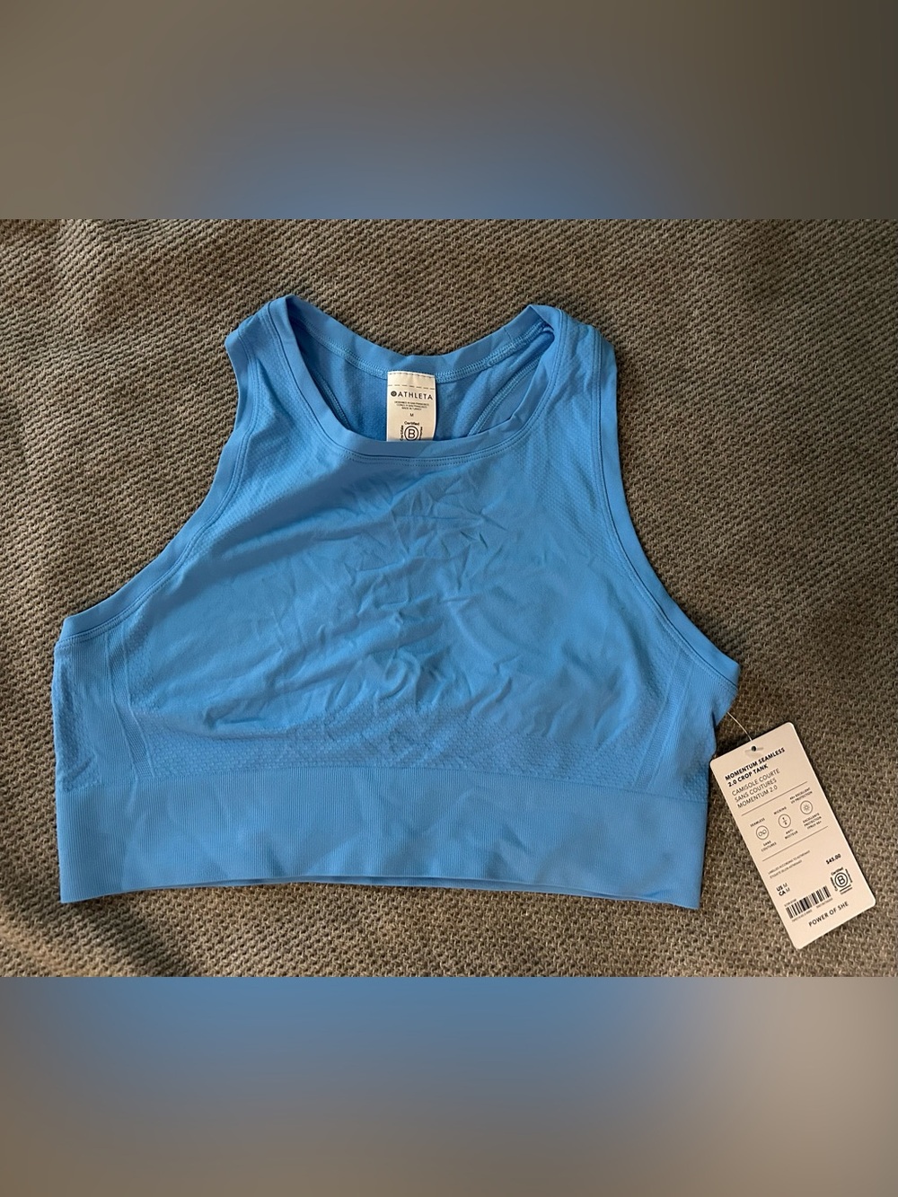 Athleta Momentum Crop Tank NWT